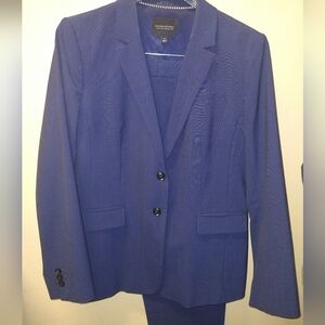 Banana Republic Plaid Suit Jacket in Washable Wool